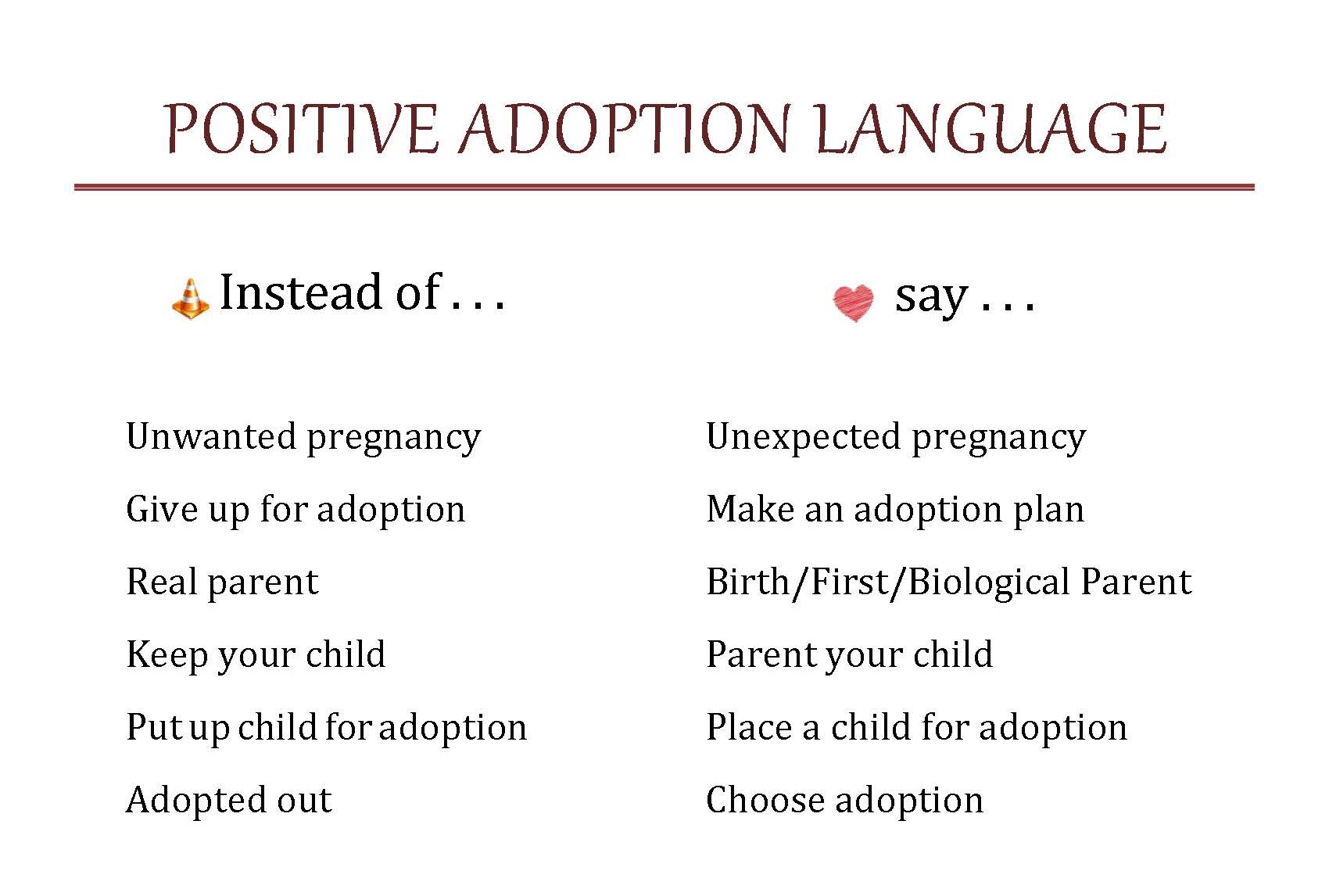 Why You’re Not “Giving Up A Child” For Adoption Adoption Center of
